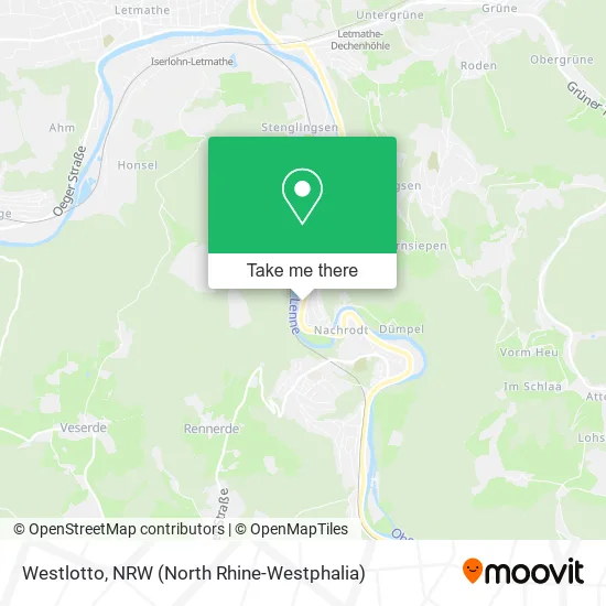 Westlotto map