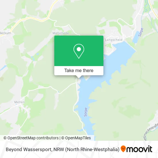 Карта Beyond Wassersport