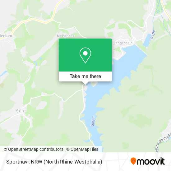 Sportnavi map
