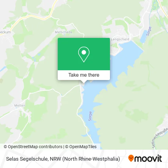 Карта Selas Segelschule