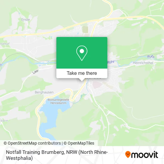 Карта Notfall Training Brumberg