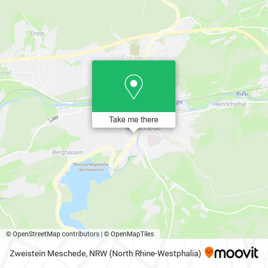 Карта Zweistein Meschede