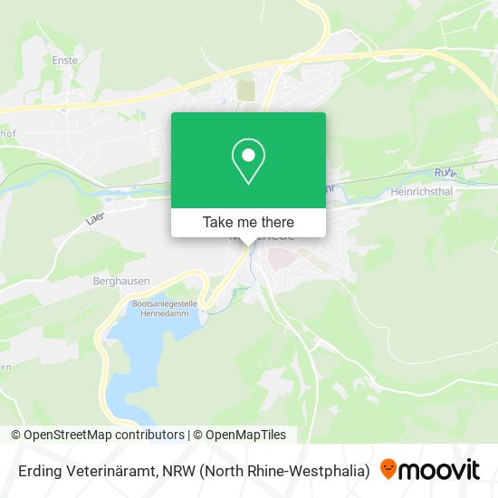 Erding Veterinäramt map