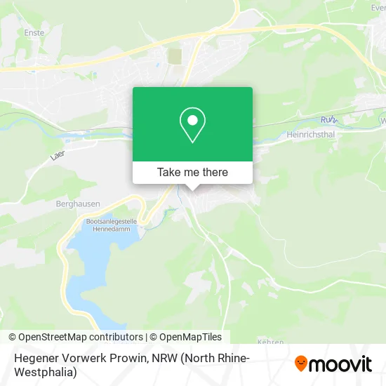 Карта Hegener Vorwerk Prowin