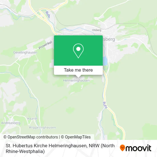 St. Hubertus Kirche Helmeringhausen map
