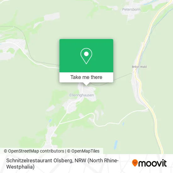 Schnitzelrestaurant Olsberg map