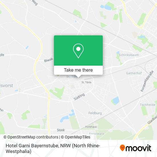 Hotel Garni Bayernstube map