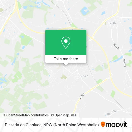 Pizzeria da Gianluca map
