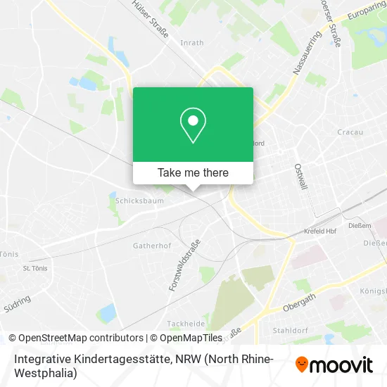 Карта Integrative Kindertagesstätte