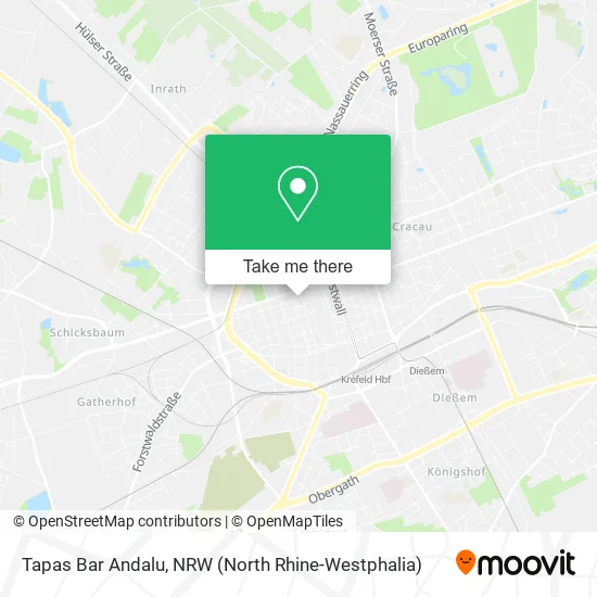 Карта Tapas Bar Andalu