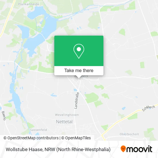 Карта Wollstube Haase