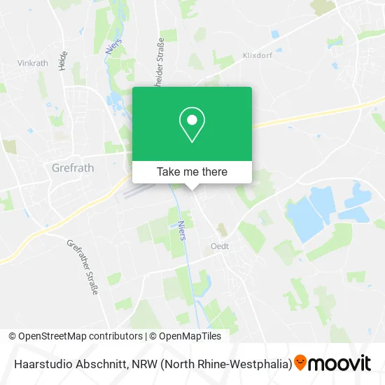 Карта Haarstudio Abschnitt