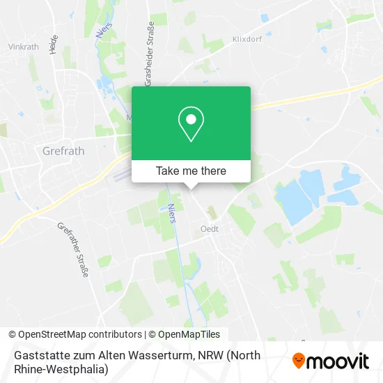 Карта Gaststatte zum Alten Wasserturm