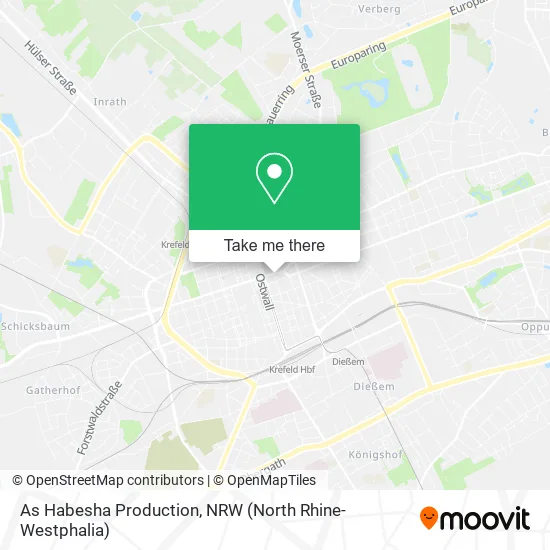 Карта As Habesha Production