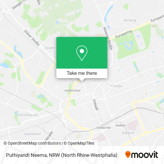 Карта Puthiyandi Neema