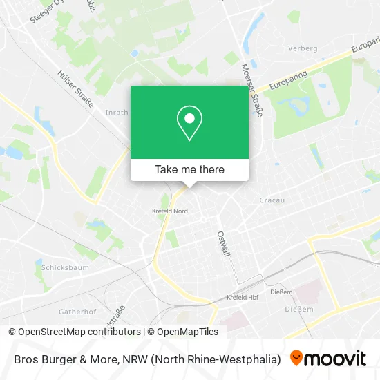 Карта Bros Burger & More