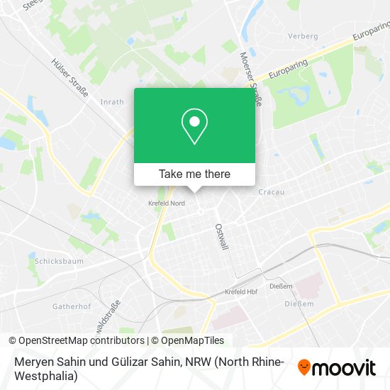 Meryen Sahin und Gülizar Sahin map