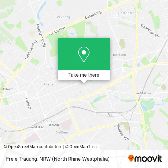 Карта Freie Trauung