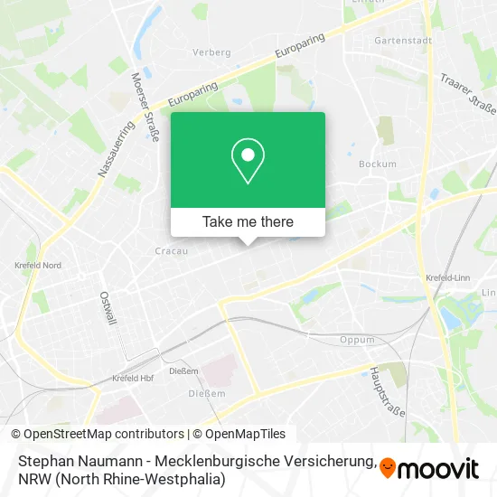 Карта Stephan Naumann - Mecklenburgische Versicherung