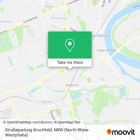 Карта Straßeparking Bruchfeld