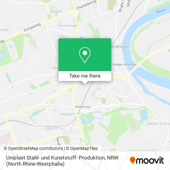 Uniplast Stahl- und Kunststoff- Produktion map