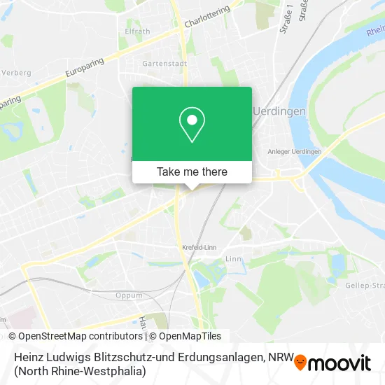 Карта Heinz Ludwigs Blitzschutz-und Erdungsanlagen