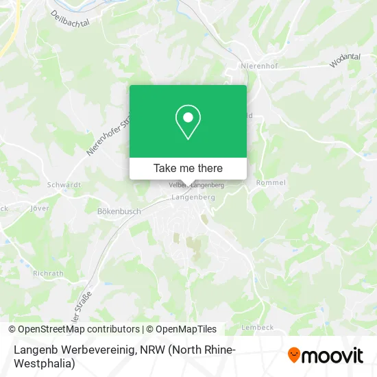Карта Langenb Werbevereinig