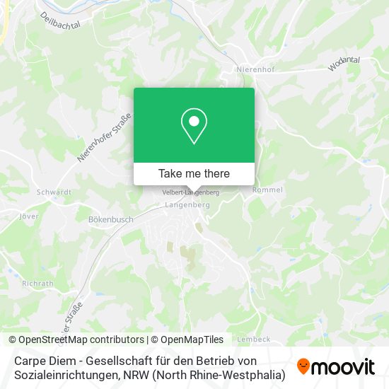 Carpe Diem - Gesellschaft für den Betrieb von Sozialeinrichtungen map
