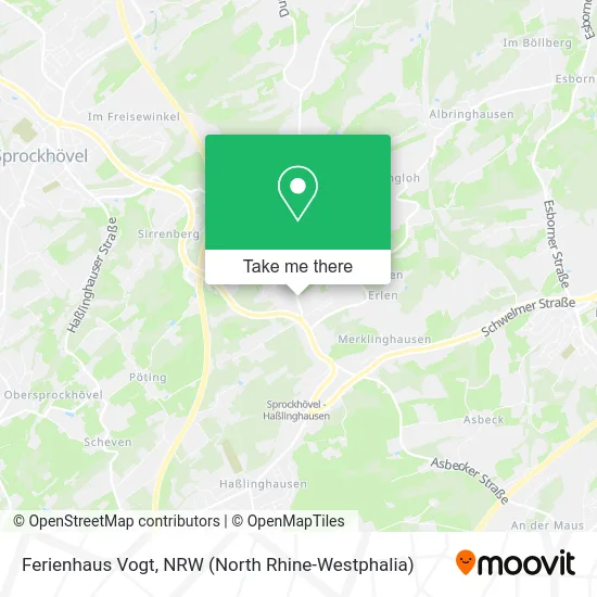 Карта Ferienhaus Vogt