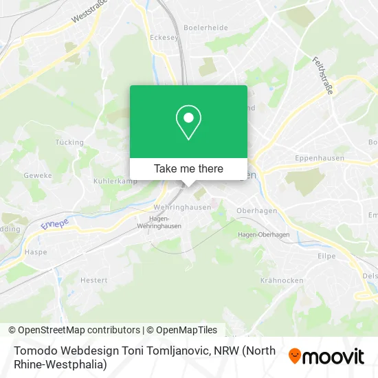 Карта Tomodo Webdesign Toni Tomljanovic