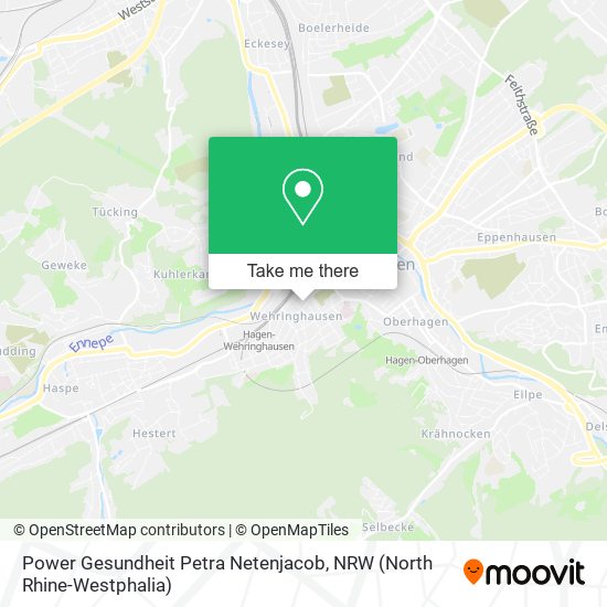 Power Gesundheit Petra Netenjacob map