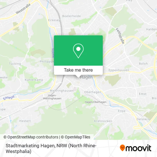 Stadtmarketing Hagen map