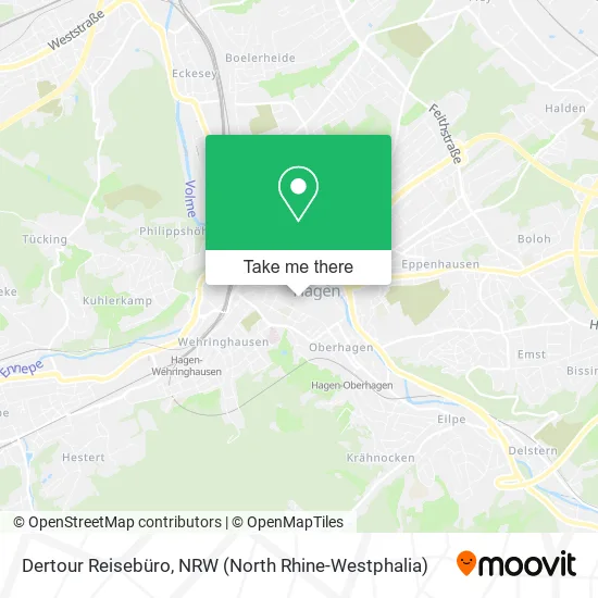 Dertour Reisebüro map