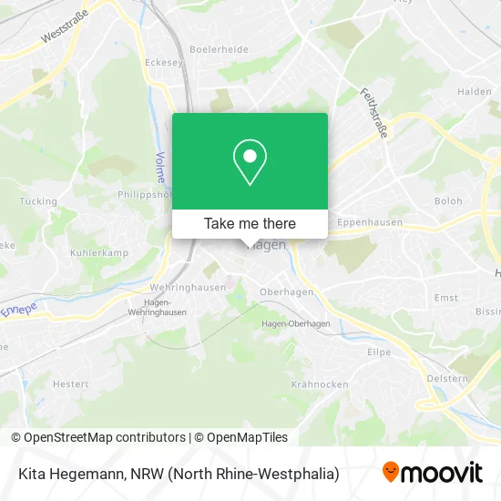 Kita Hegemann map