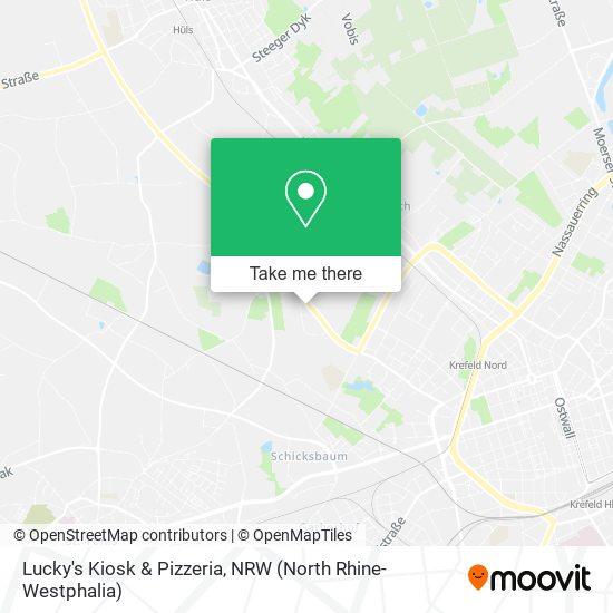 Lucky's Kiosk & Pizzeria map