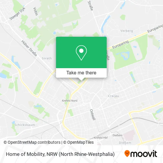 Карта Home of Mobility