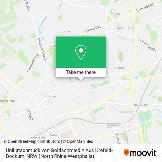 Unikatschmuck von Goldschmiedin Aus Krefeld-Bockum map