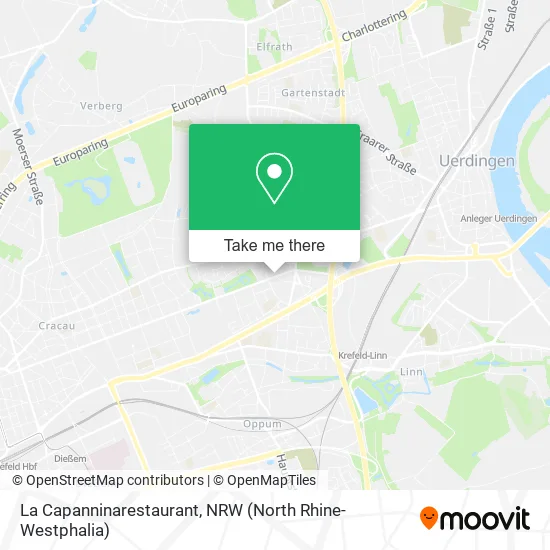 Карта La Capanninarestaurant