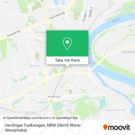 Карта Uerdinger Funkwagen