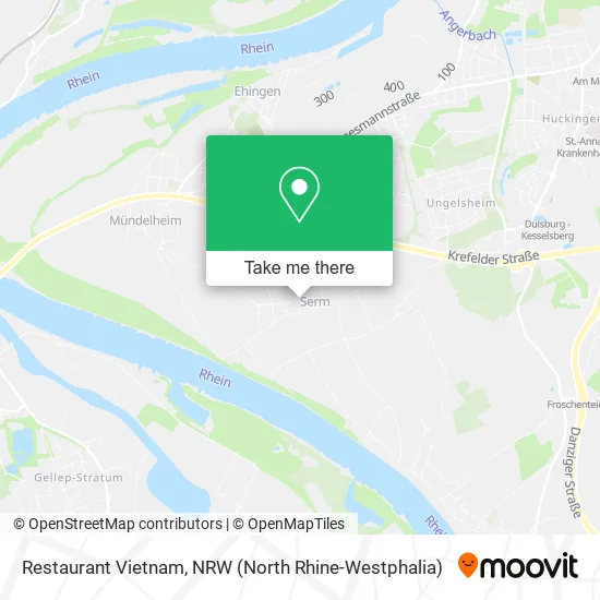 Restaurant Vietnam map