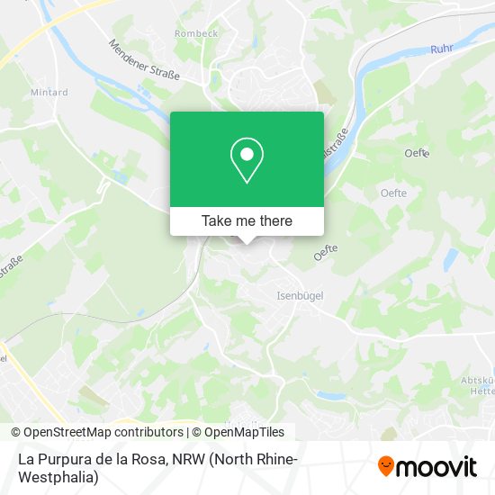 La Purpura de la Rosa map