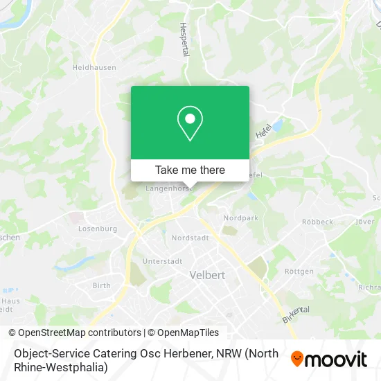 Карта Object-Service Catering Osc Herbener
