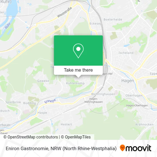 Eniron Gastronomie map