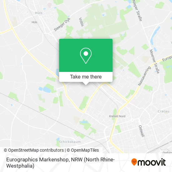 Карта Eurographics Markenshop