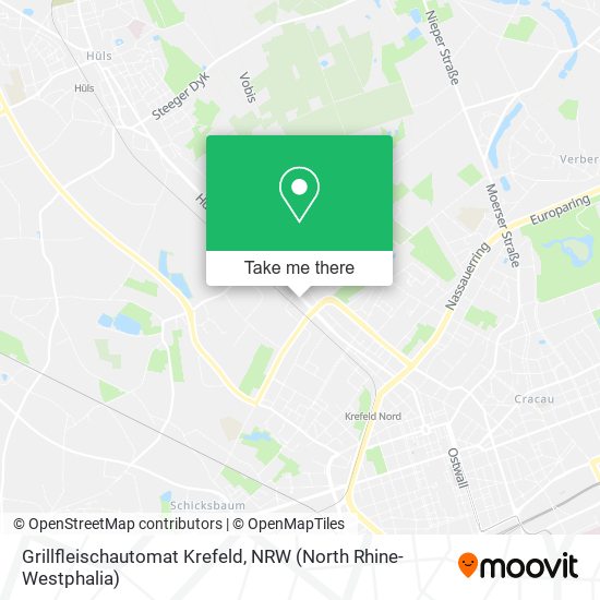 Grillfleischautomat Krefeld map