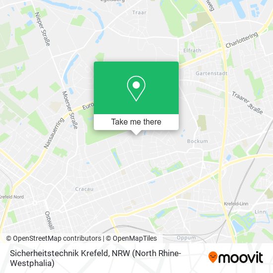Sicherheitstechnik Krefeld map