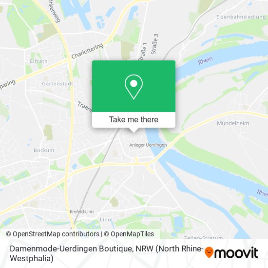 Damenmode-Uerdingen Boutique map