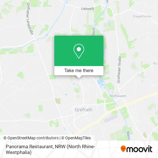 Карта Panorama Restaurant