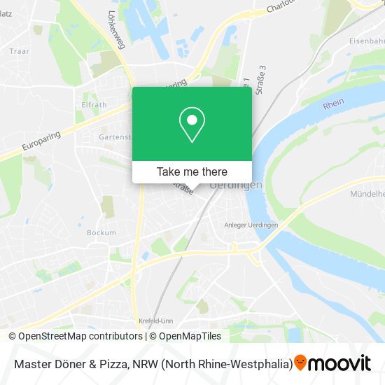 Master Döner & Pizza map