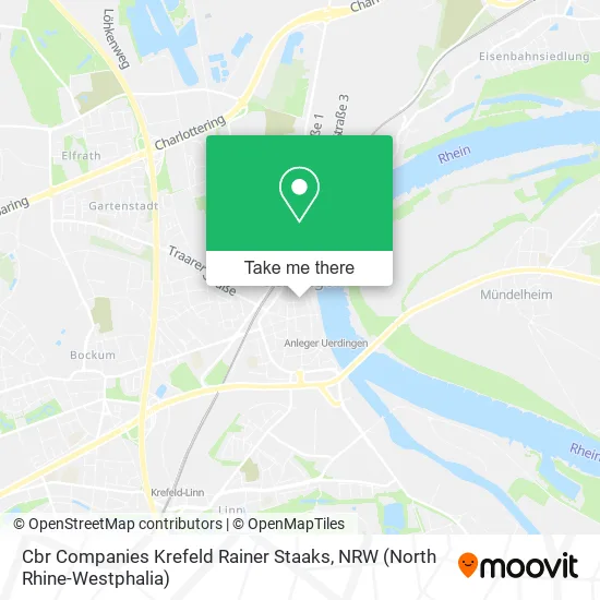 Карта Cbr Companies Krefeld Rainer Staaks